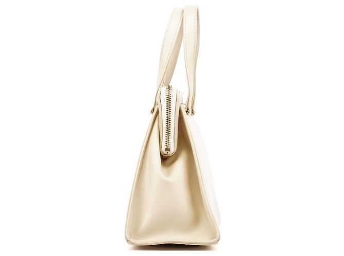 Chloé Borsa a mano in pelle beige - vista 2