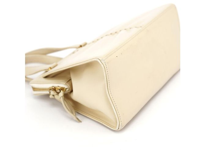 Chloé Borsa a mano in pelle beige - vista 8