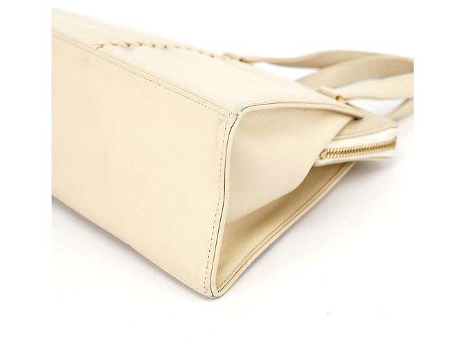 Chloé Borsa a mano in pelle beige - vista 9