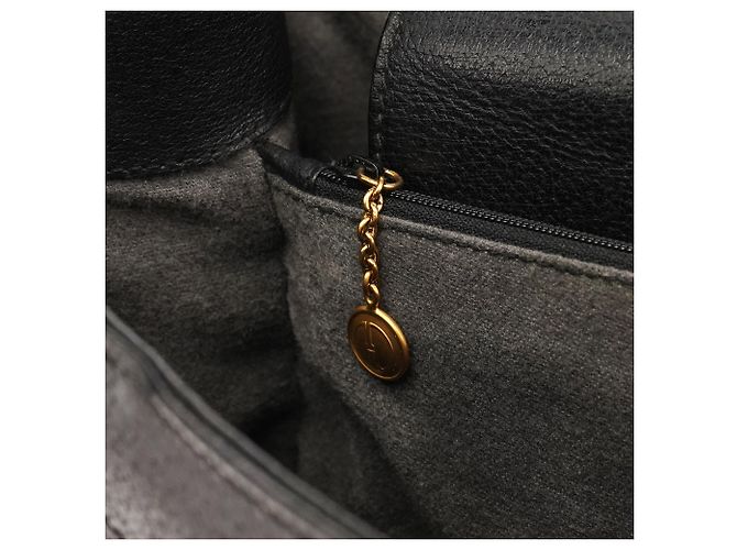 Gucci Borsa Tote Diana Bamboo in pelle nera - vista 11