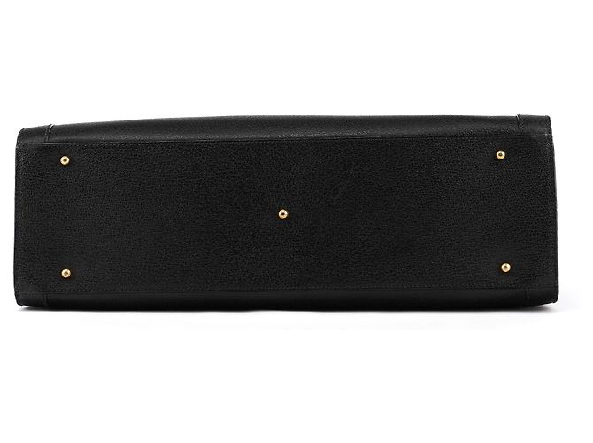 Gucci Borsa Tote Diana Bamboo in pelle nera - vista 5