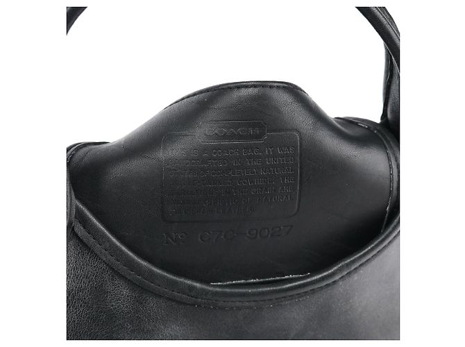 Coach Borsa a tracolla Ergo 9027 in pelle nera - vista 11