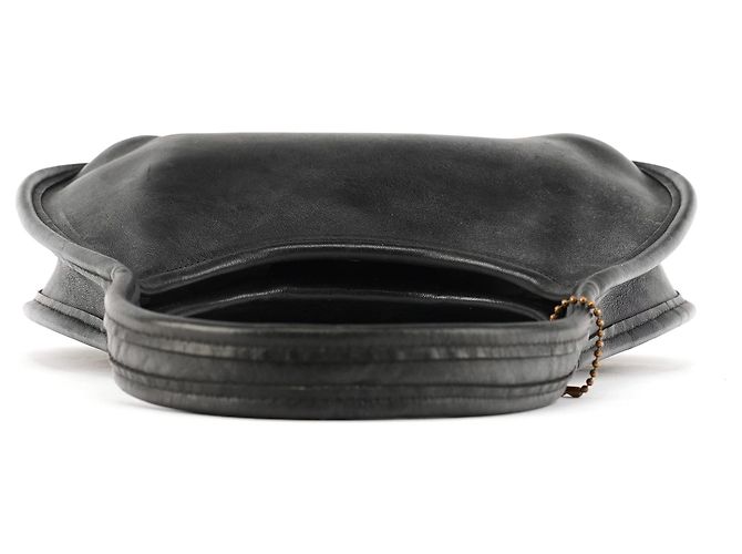 Coach Borsa a tracolla Ergo 9027 in pelle nera - vista 4