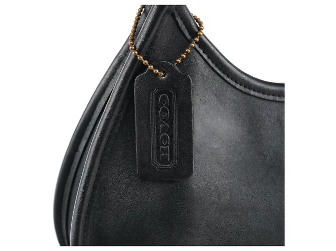 Coach Borsa a tracolla Ergo 9027 in pelle nera - vista 6