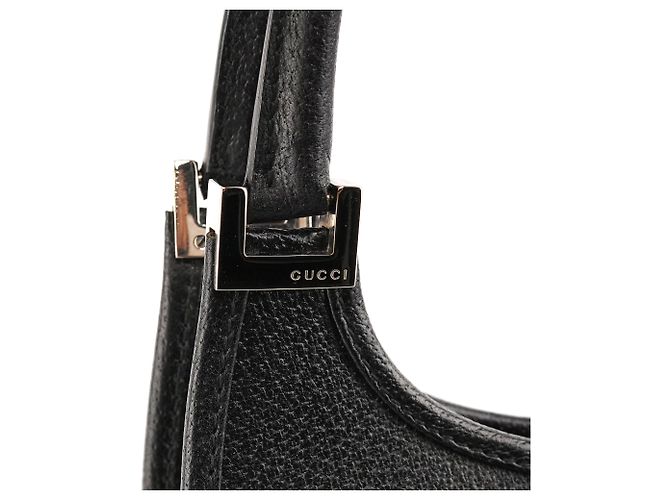 Gucci 002 1068 Borsa a tracolla Jackie in pelle nera - vista 5