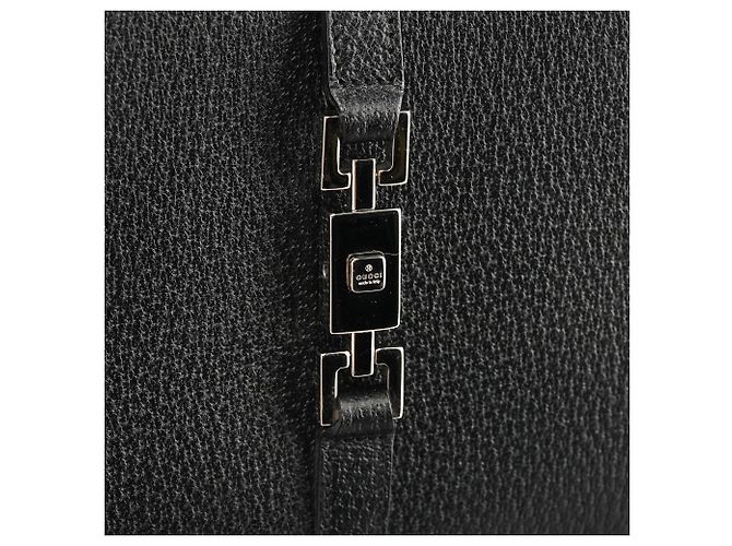 Gucci 002 1068 Borsa a tracolla Jackie in pelle nera - vista 6
