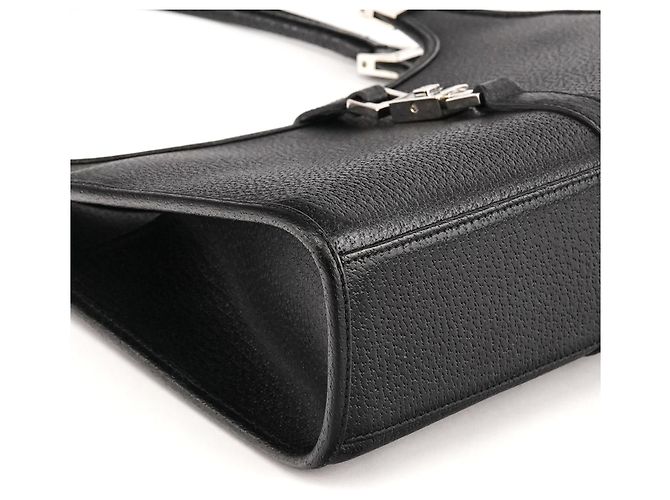 Gucci 002 1068 Borsa a tracolla Jackie in pelle nera - vista 7