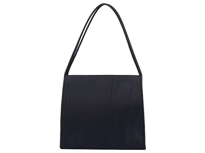 Prada Borsa Tote City in Tessuto blu navy - vista 3
