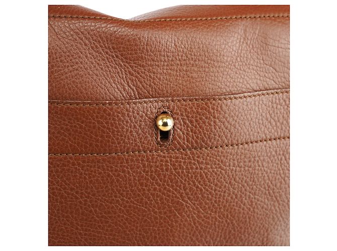 Yves Saint Laurent 283761 Borsa 2-Way Muse Two in pelle Light Brown - vista 9