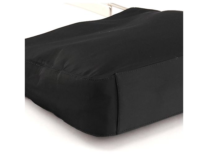 Prada Borsa a spalla 1998 Black Tessuto Metallo - vista 7