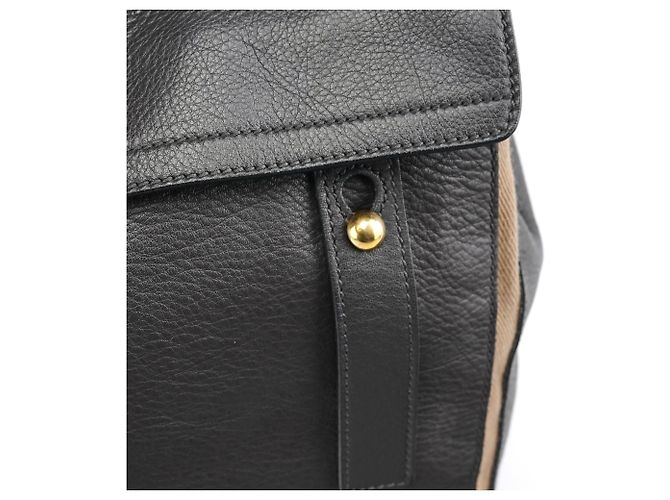 Yves Saint Laurent 229680 Borsa Muse Two in pelle marrone - vista 7