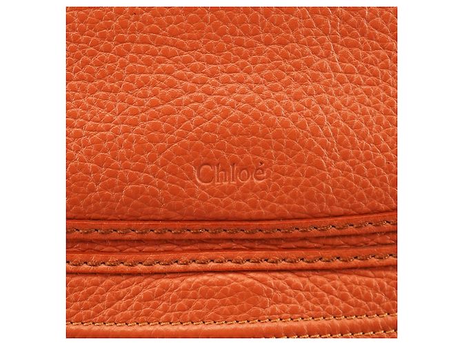 Chloé Borsa a tracolla Marcie in pelle marrone chiaro - vista 6