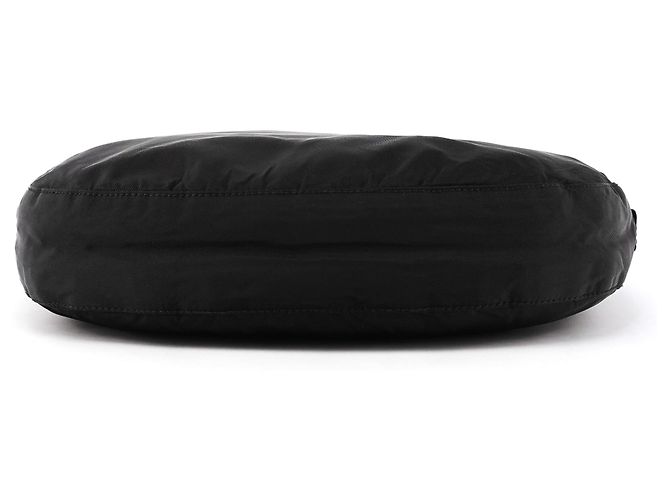 Prada Borsa a tracolla con catena in nylon Tessuto nero 1996 - vista 5