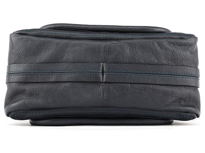 Chloé Borsa Paraty 2-Way in pelle blu navy - vista 5