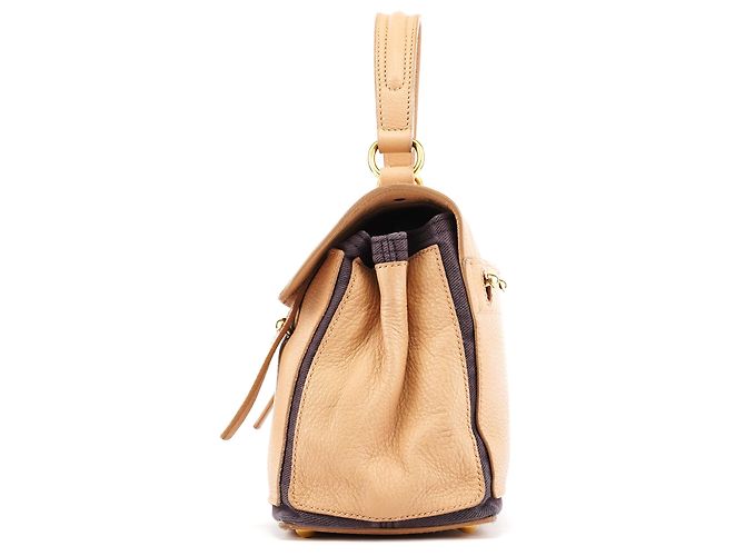 Yves Saint Laurent 283761 Borsa 2-Way Muse Two in pelle Beige Brown - vista 2