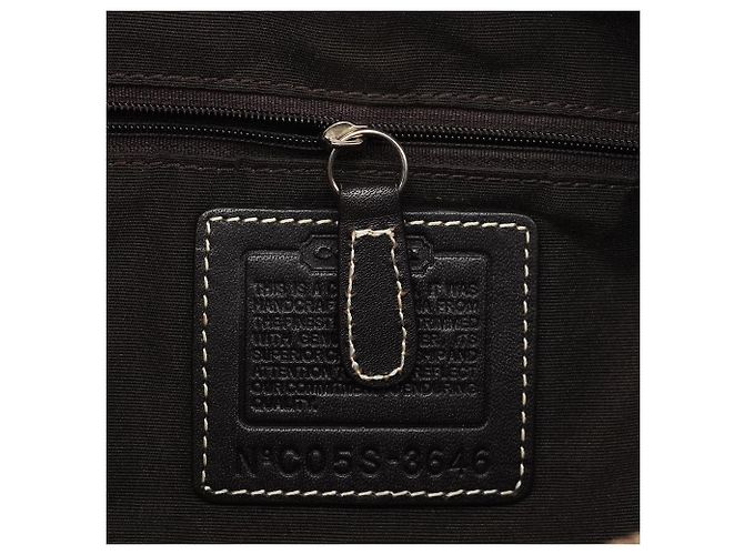 Coach Borsa Tote Soho Signature 3646 Beige Brown - vista 12