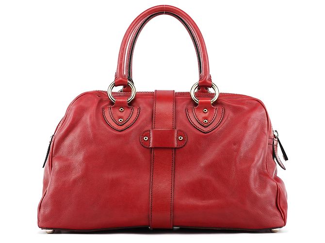 Marc Jacobs Borsa Tote Venetia in pelle rossa - vista 3