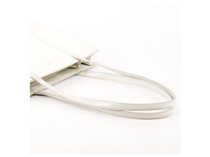 Prada Borsa Tote Sport Spazzolato Avorio 1995 - vista 11