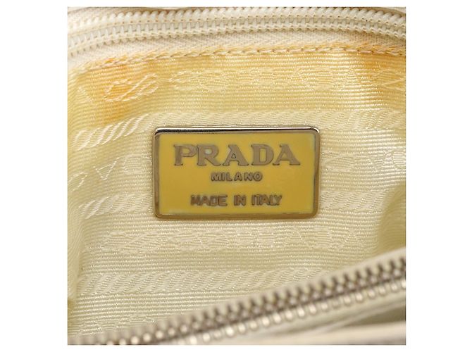 Prada Borsa Tote Sport Spazzolato Avorio 1995 - vista 15