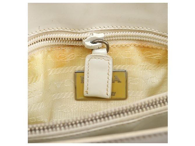 Prada Borsa Tote Sport Spazzolato Avorio 1995 - vista 16