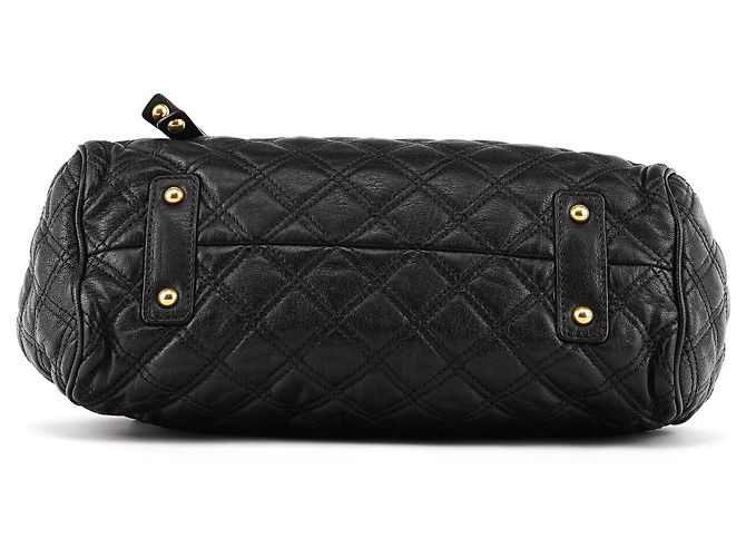 Marc Jacobs Borsa Stam 2-Way in pelle trapuntata nera - vista 5