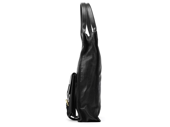 Chloé Borsa Tote Edith in pelle nera - vista 2