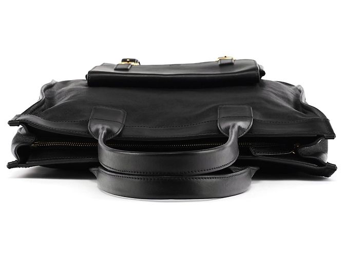 Chloé Borsa Tote Edith in pelle nera - vista 4