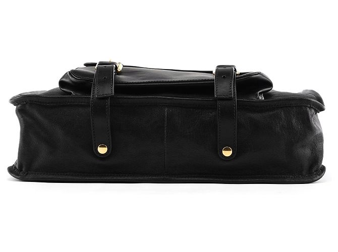 Chloé Borsa Tote Edith in pelle nera - vista 5