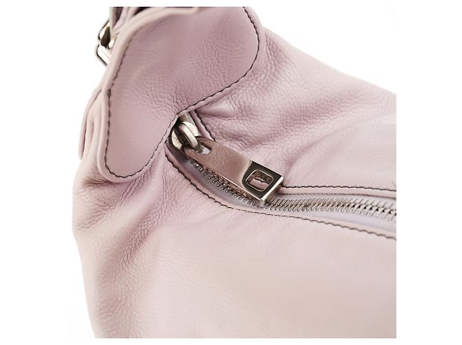 Marc Jacobs Bolsa Hobo de couro rosa claro com fivela - vista 5