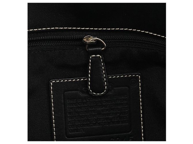 Coach 6845 Borsa a Tracolla Hobo Signature Grey Black - vista 13
