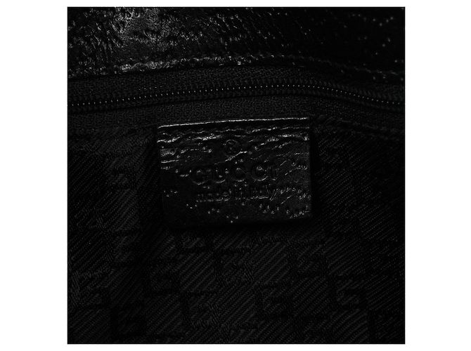 Gucci 002 1067 Borsa a spalla Jackie in tela nera - vista 10