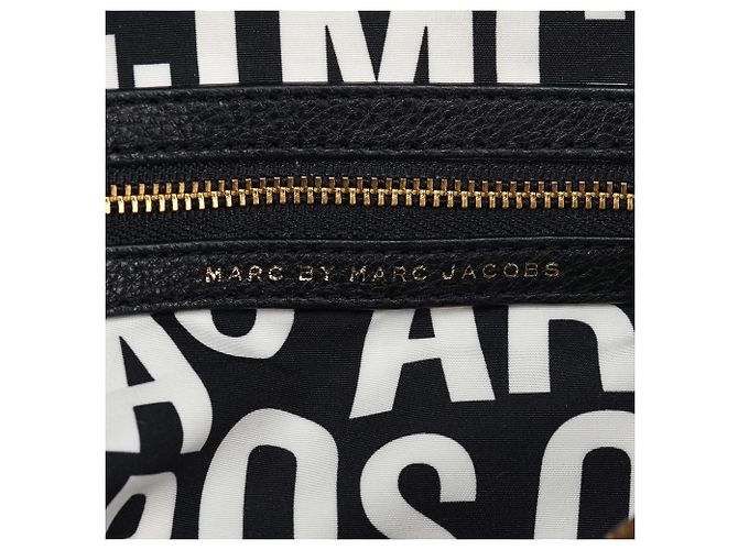 Marc by Marc Jacobs Borsa 2-Way Classic Q Fran in pelle nera - vista 11