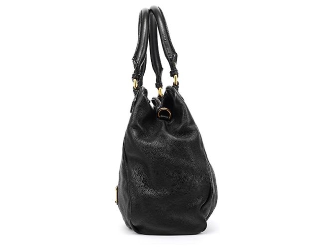 Marc by Marc Jacobs Borsa 2-Way Classic Q Fran in pelle nera - vista 2