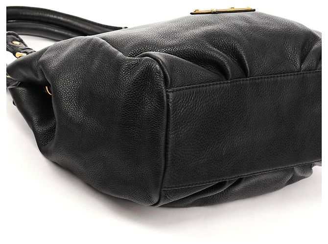 Marc by Marc Jacobs Borsa 2-Way Classic Q Fran in pelle nera - vista 7