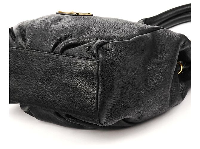 Marc by Marc Jacobs Borsa 2-Way Classic Q Fran in pelle nera - vista 8