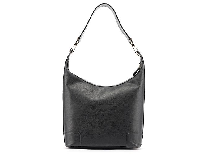 Gucci Borsa a tracolla in pelle nera - vista 3