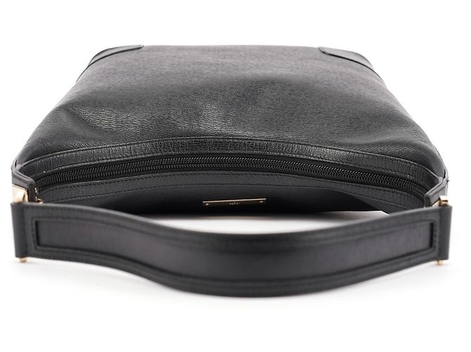 Gucci Borsa a tracolla in pelle nera - vista 4
