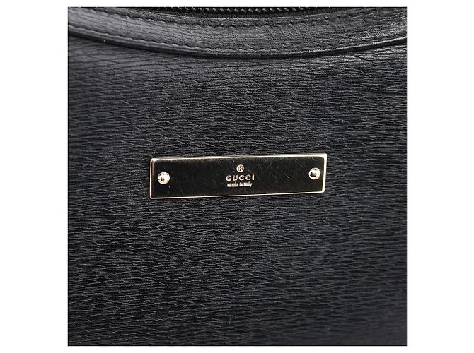 Gucci Borsa a tracolla in pelle nera - vista 6