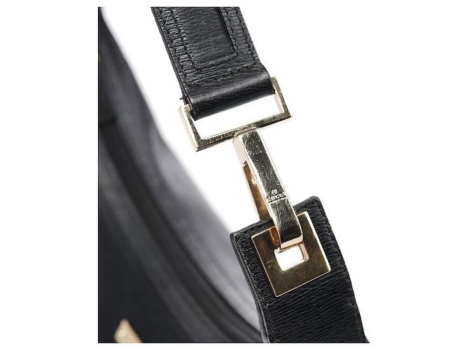 Gucci Borsa a tracolla in pelle nera - vista 7
