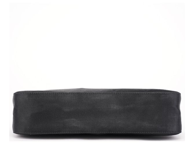 Prada Borsa a tracolla Hobo in raso nero 1998 - vista 4