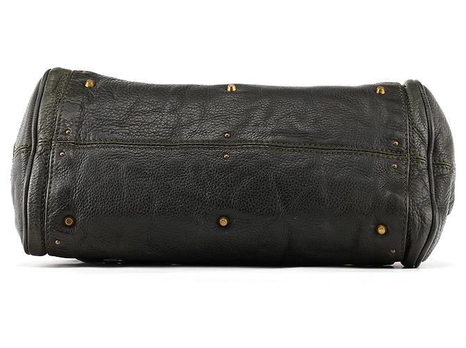 Chloé Borsa a tracolla Paddington in pelle verde scuro - vista 5