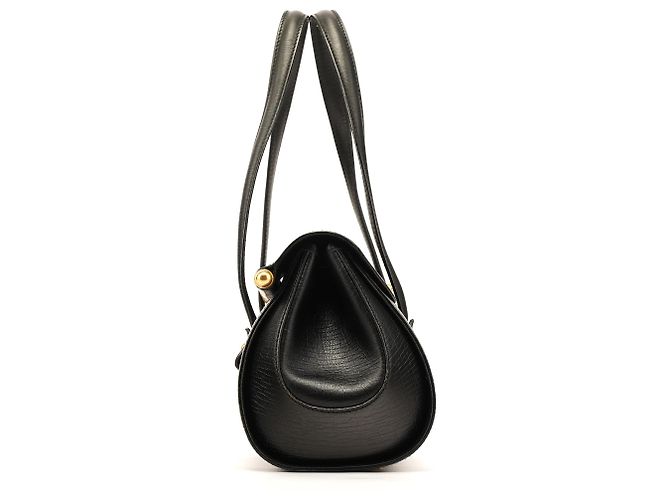 Gucci 114993 Borsa a spalla Bamboo Bullet in pelle nera - vista 2
