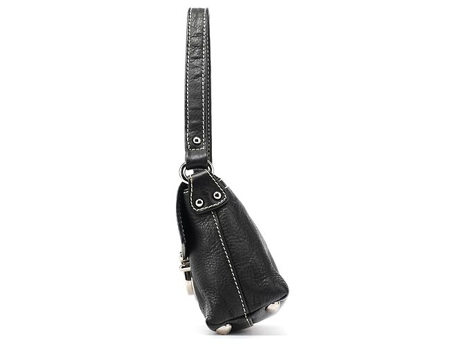 Marc Jacobs Mini borsa in pelle nera - vista 2