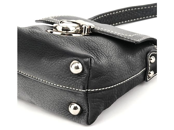 Marc Jacobs Mini borsa in pelle nera - vista 9