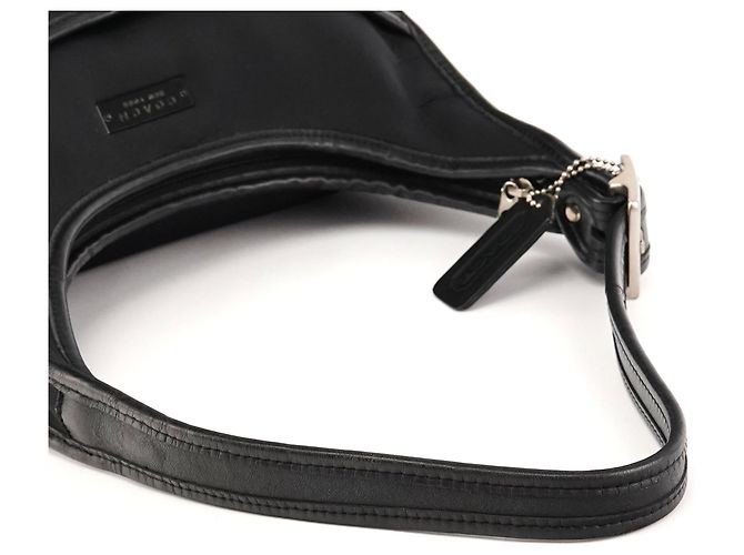 Coach Borsa a tracolla Ergo Hobo 6203 in pelle e nylon nero - vista 10