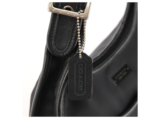 Coach Borsa a tracolla Ergo Hobo 6203 in pelle e nylon nero - vista 7