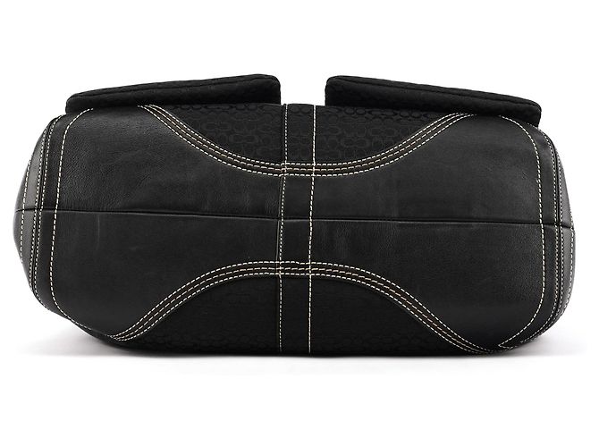 Coach 6427 Borsa Tote Soho Signature Nera - vista 4