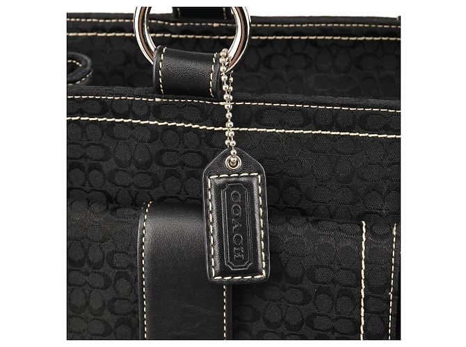 Coach 6427 Borsa Tote Soho Signature Nera - vista 5