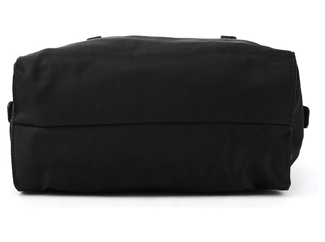 Prada Borsa Tote 1995 in nylon Tessuto Nappa nero - vista 5