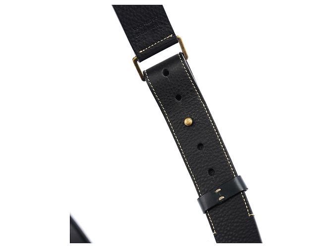 Dior Borsetta da vita Saddle in pelle di vitello nera - vista 6